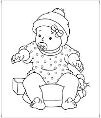Ausmalbild Einhorn Baby
