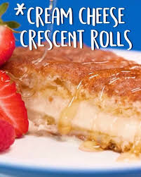 How To Make Cream Cheese Crescent Rolls Crescent Recipes Crescent Roll Recipes Dessert Cream Cheese Recipes