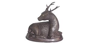 See more ideas about camping decor, camping, vintage camper. World Of American Home Decor Camp Stag Sitting On Bronze Base Bronze Statue 10 Of 6 Of 10 Amazon De Garten