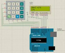 Simple calculator display logic circuit (made using logisim). Arduino Calculator Using 4x4 Keypad