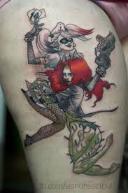 There are many forms of thigh tattoos which are very common due to the large canvas the skin offers to the artist for the tattooing. 49 Harley Quinn Tattoo Ideas Best Designs Canadian Tattoos