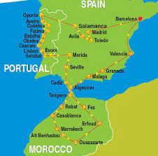 If traveling to morocco by ferry doesn't appeal, don't worry. Pin By Holen Trips On Dreamin Spain And Portugal Spain Morocco