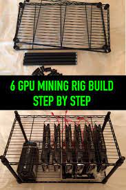 6 Gpu Mining Rig Build Step By Step Bitcoin Mining Rigs Ethereum Mining Crypto Mining