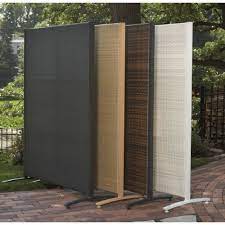 Portable Outdoor Wicker Privacy Partition For Backyards Outdoor Privacy Screen Panels Outdoor Panels Privacy Screen Outdoor