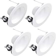 Installing this 18w 6inch led retrofit fixture is very simple and you need not to be an electrician to fix this. Hyperikon 6 Inch Led Recessed Lighting 75 Watt Replacement 14w Retrofit Downlight 3000k Ul Energy Star Cri90 4 Pack Amazon Com