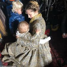 Check spelling or type a new query. Teresa Palmer And Her Daughter Poet Wear Matching Costumes On The Set Of A Discovery Of Witches