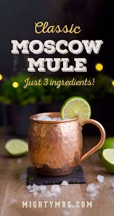 Classic Moscow Mule Recipe Popular Drink Recipes Mule Recipe Diet Ginger Beer