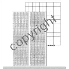Number Chart 1 1000 Blank Chart