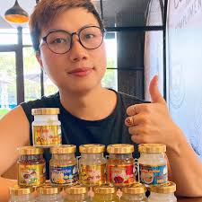 Yến Cao cấp chưng sẵn, hộp 10 hũ 10 vị khác nhau tặng người thân gia đình