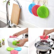 Geloo silicone sponge dish sponges, silicone sponge dish washing kitchen gadgets brush accessories, kitchen sponge double sided cleaning sponges (3 pack). Best Silicone Dish Sponge Ever Kaboodleworld