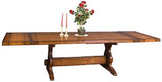 In addition to various domestic hardwood options, countryside amish furniture offers wooden and extendable trestle tables in an assortment of shapes and expansion options. French Zimmerman Chair