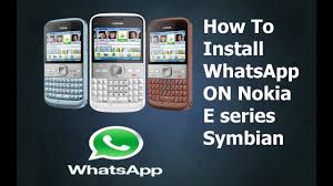 Nokia E5 E71 Whats App Installation Symbian Youtube