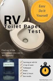 It works in much the same way as your. Sanidumps Product Review Rv Toilet Paper Test Tpt