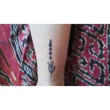 It's also 100000% more comfortable than the cling wrap and gauze stuff. Lavender Tattoo Stickandpoke Tattoo Tattoos Botanicaltattoo Botanical Handpoke Handpoked Lavendel Tattoo Tattoos Botanisches Tattoo