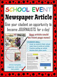 Check spelling or type a new query. Writing A Newspaper Article Grade 4 Examplepapers