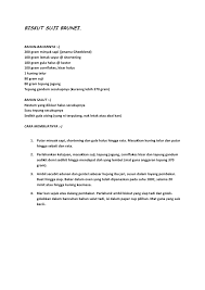 Contextual translation of tepung suji into english. Biskut Suji Brunei