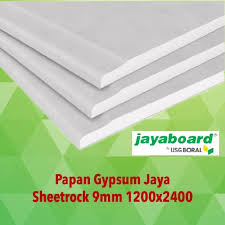 Untuk anda yang pengen punya rumah lebih enak dilihat tidak ada salahnya menambahkan gypsum dan grc. Papan Gypsum Jayaboard 9mm Shopee Indonesia