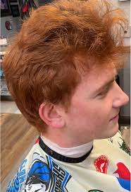 Comb over Taper Fade Big Guys