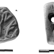 1 Imported walrus ivory Bishop's crozier (early medieval) from the area... 