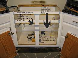 As Part Of Our Kitchen Makeover We Had To Take Out Our Old Sink And Adjust The Cabinet To Fit Our Undermount Apronfront Sink Apron Front Sink Kitchen Remodel