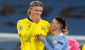 Haaland is attracting plenty of attention in european football after scoring 33 goals in 31 games for borussia dortmund this season, with several clubs said to be eyeing up a summer transfer. Man City Transfer News Erling Haaland And Foden Chat Convinces Fans Football Sport Express Co Uk
