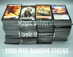 MTG 1000 TOKENS ASSORTED CARD LOT! MAGIC: THE GATHERING | eBay
