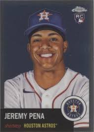 2023 Topps Chrome Platinum Anniversary Jeremy Pena Rose Gold /75 Astros  8224