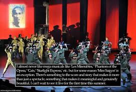 Miss Saigon Confessions I Almost Never Like Mega Musicals Like Les