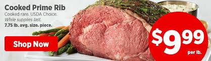 For example, for a 6 pound roast: Prime Rib Gordon Food Service Store