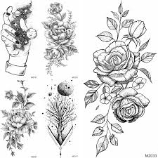 By using thick 100% cotton fine art paper with a smooth texture and unique slight grain, we've managed to achieve prints reminiscent of the original genuine etching and printmaking papers. Black Flower Temporary Tattoos Fake Pencil Sketch Galaxy Hand Tatoos For Women Men Beautiful Body Art Tattoo For Holiday Wedding Temporary Tattoos Aliexpress