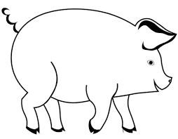 Desenho De Porco Correndo Para Colorir Desenhos Para Colorir E Imprimir Gratis