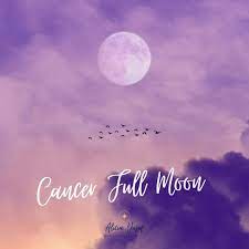 Take some time to review the energy you have been giving to your dreams, and start setting your personal and professional goals for the future. Cancer Full Moon Alicia Yusuf Astrologer Counsellor