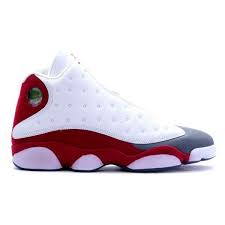 Air Jordan 13 Retro White Black Gym Red Cement Grey Air Jordans Retro Air Jordans Sneakers Men Fashion