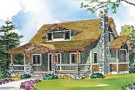 Visible structural details such as vaulted ceilings, exposed rafters, give this home undeniable character, while an airy layout makes it extremely livable. Craftsman House Plans Absecon 41 011 Associated Designs