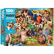 From children's to adults there is something for. Animal Mayhem Touch And Feel Fuzzy 100 Piece Jigsaw Puzzle Smyths Toys Uk