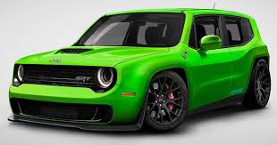 Meet The 707 Hp Dodgy Renecat And 9 Other Totally Impossible Car Mashups Carscoops Jeep Renegade Jeep Concept Car