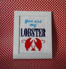 (1) carriage house samplings (11) cherished stitches (1) chessie and me (10) cottage garden samplings (7) country cottage needleworks (43) cross eyed cricket (9) cross stitch antiques (7) cross winged collection (1). You Are My Lobster Cross Stitch Finished Product Framed Etsy Cross Stitch Finishing Cross Stitch Cross Stitch Patterns