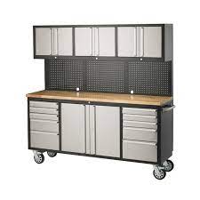 Ultimate Storage 72in Garage Workstation Trolley Workstation Storage Kitchen Remodel Small