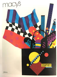 The Iconic Design Work For Esprit From The 80s Created By Tamotsu Yagi Oliviero Toscani Roberto Carra This Is O Retro Typography Retro Poster Icon Design
