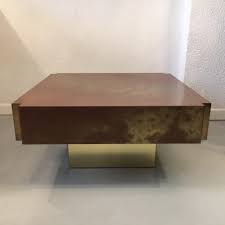 Romeo rega brass and chrome side table. Guy Lefevre Eruption Solaire Coffee Table 1970 S 121492