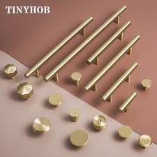 The sellwood is a beautiful and versatile handle for long cabinets and drawers that can be mounted vertically or horizontally. European Style Gold Solid Brass Cabinet Long Handles Furniture Drawer Pulls Drawer T Bar Kitchen Pulls Furniture Handle Hardware Shopee Singapore