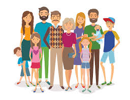 Try adding these family photos and make it look more beautiful. 5 Big Family Clipart Preview Big Happy Family Hdclipartall