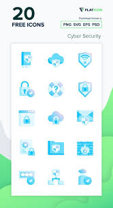 20 Free Vector Icons Of Cyber Security Designed By Fjstudio In 2020 Cyber Security Cyber Vector Free