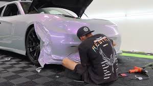 Insane Color Shift Vinyl Wrap Working