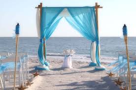 Florida Beach Wedding Day Dreams Come True With Our Most Popular Shade Of Blue Turquoise Beachwedding Florida Beach Wedding Florida Beaches Florida Wedding