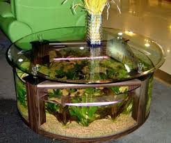 Seven Most Unusual Coffee Table Designs Fish Tank Coffee Table Aquarium Coffee Table Fish Tank Table Shop wayfair for all the best round terrarium planters.