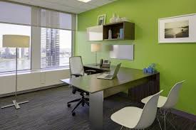 Small Green Color Office Design Picture Jpg 730 487 Home Office Colors Home Office Design Green Office Decor