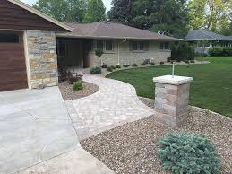 Investing in a paver driveway can dramatically improve the curb appeal of your. Pillars Stone Pillars Address Markers Driveway Patio