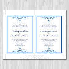 Royal Blue Wedding Invitation Template Editable Microsoft Word Ins Royal Blue Wedding Invitations Blue Wedding Invitations Wedding Invitation Card Template