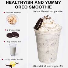 Pin By Amber Vinsonhaler On Recipes In 2020 Easy Smoothie Recipes Oreo Smoothie Smoothie Recipes